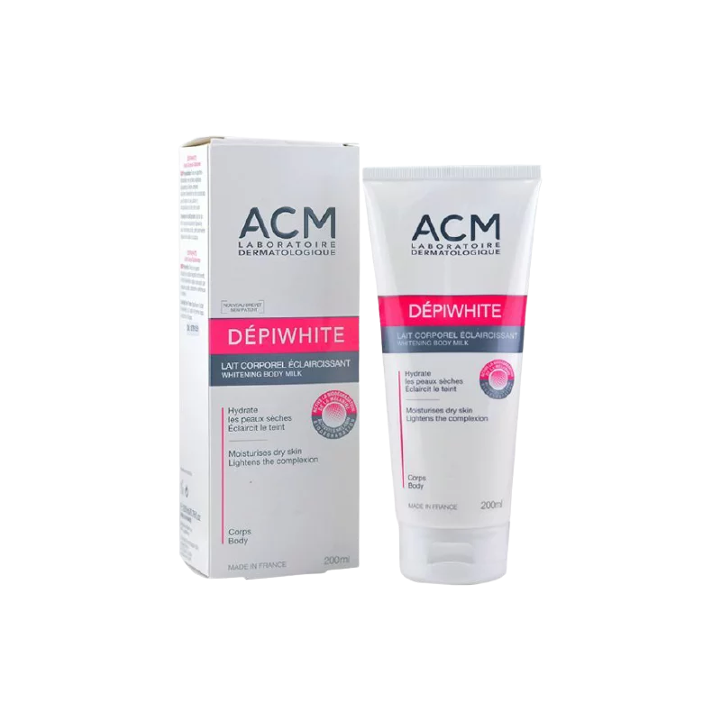 Lait Corporel éclaircissant Cristal White – 500ml, Acide Kojique, Fabriqué En France