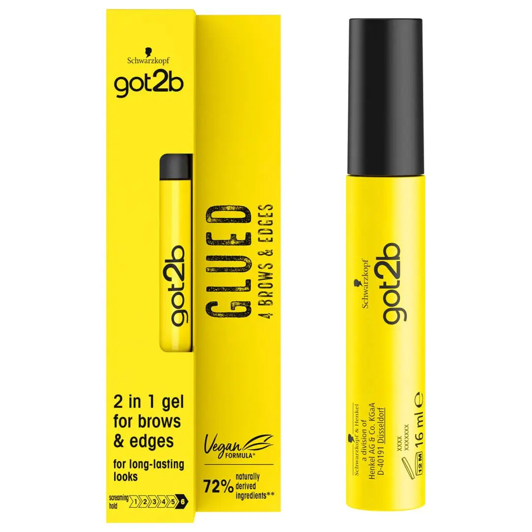Got2b glued for Brows & Edges 2 in 1 Wand Eyebrow Gel