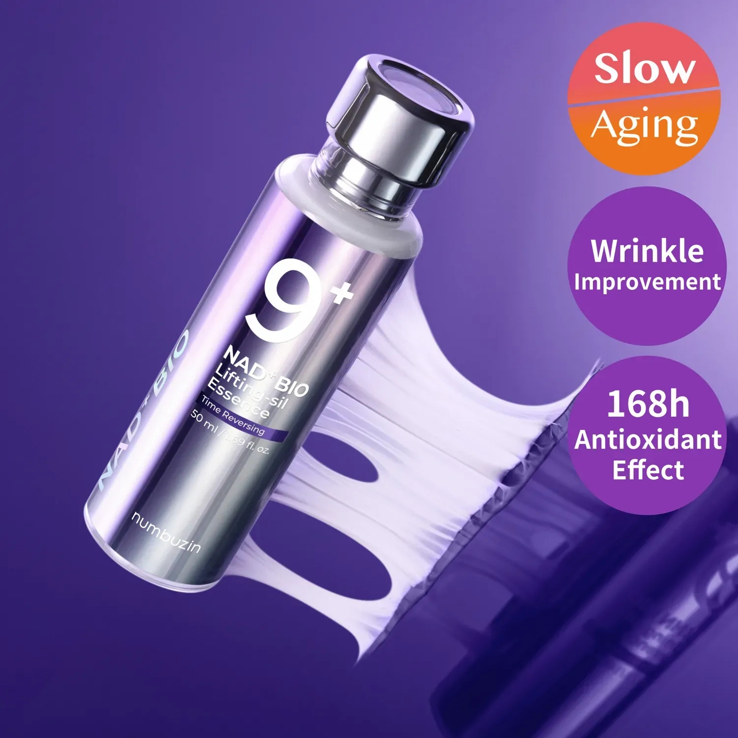 Numbuzin 9+NAD+BIO Lifting-sil Essence 50ml - الصورة 3