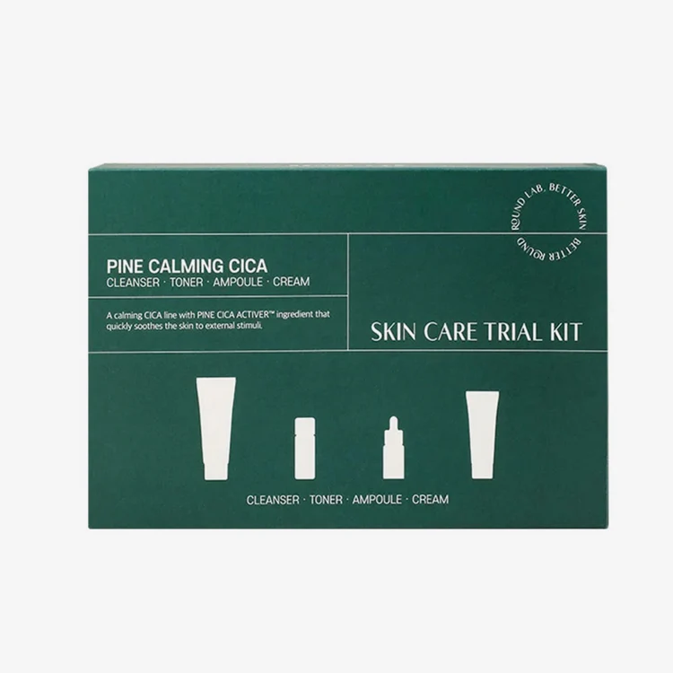 Round Lab Pine Calming Cica Trial Kit